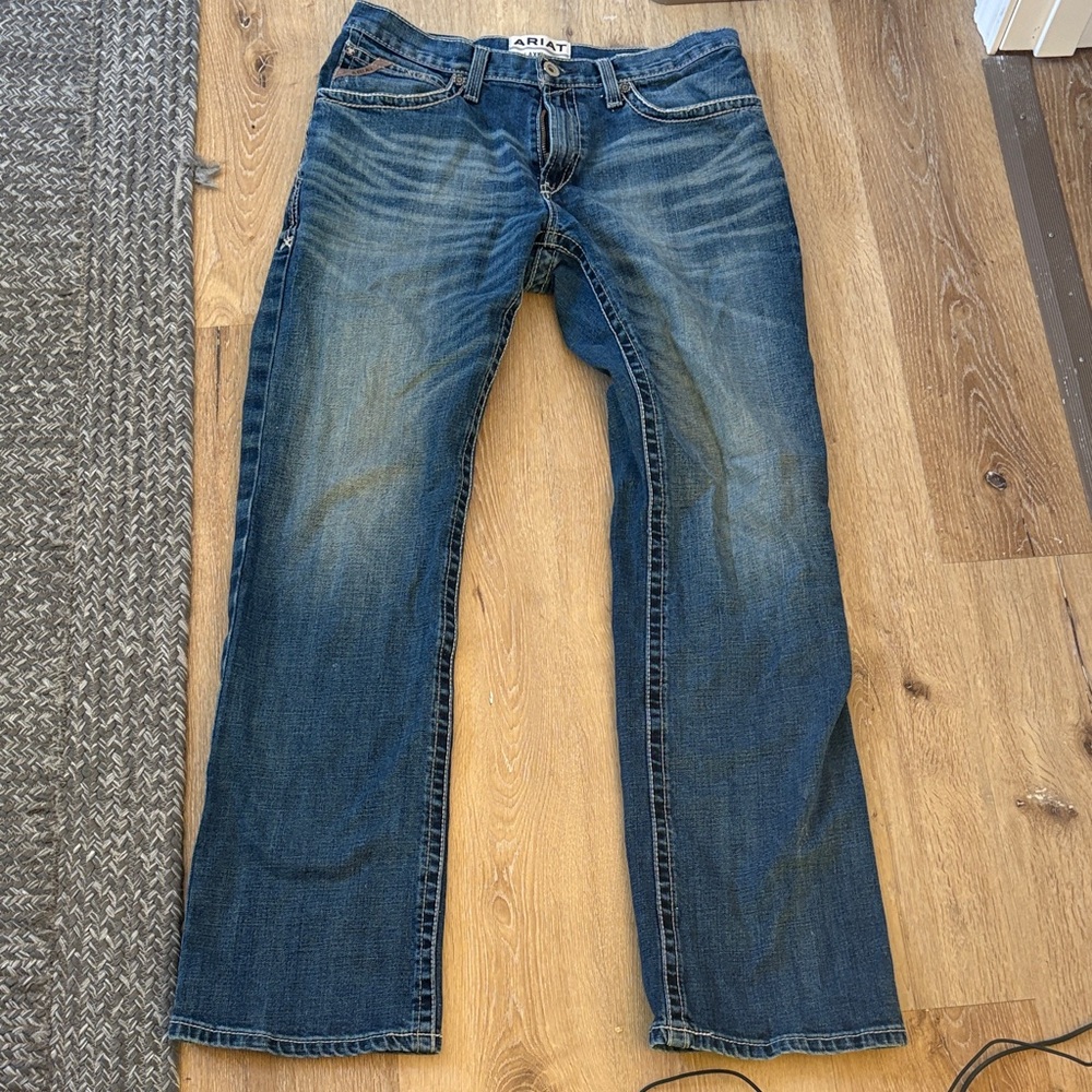 Ariat Men's Classic Bootcut Jeans - Dark Blue